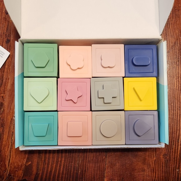 Mini Tudou Baby Blocks ☆ Soft Building Blocks ☆ Baby Toys Teethers  Educational - Picture 7 of 12